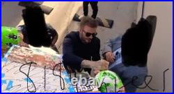 David Beckham Signed MLS Replica Match Soccer Ball With Exact Proof