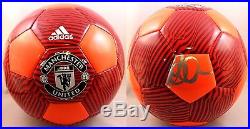 David Beckham Signed Manchester United Soccer Ball COA