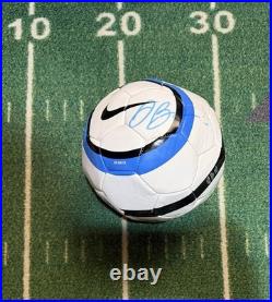 David Beckham Signed Nike Soccer Ball