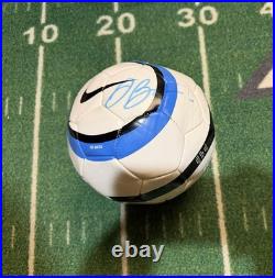 David Beckham Signed Nike Soccer Ball