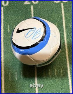 David Beckham Signed Nike Soccer Ball David Beckham Signed Nike Soccer Ball