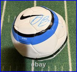David Beckham Signed Nike Soccer Ball
