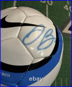 David Beckham Signed Nike Soccer Ball