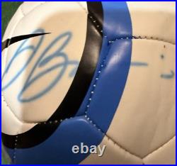 David Beckham Signed Nike Soccer Ball