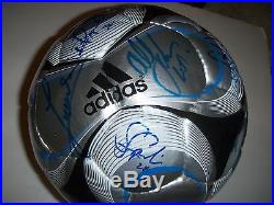 David Beckham Signed Soccer Ball 20+ Signatures-landon Donovan Los Angles Galaxy