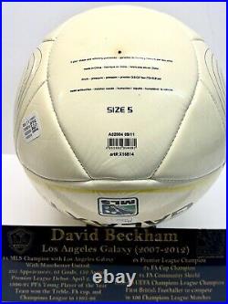 David Beckham signed LA Galaxy Soccer Ball comes Full LOA JSA