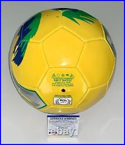 David Luiz Signed Brazil Soccer Ball Psa Coa Ai28018