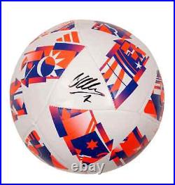 David Villa Signed Adidas Soccer Ball with Beckett COA