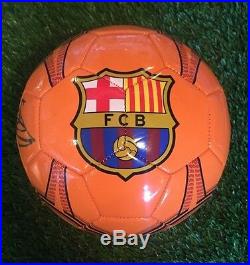 David Villa Signed Autographed Barcelona Soccer Ball Futbol Jsa STICKER ONLY