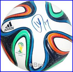 DeAndre Yedlin Signed Autographed 2014 World Cup Soccer Ball USA Sounders