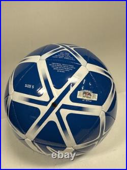 Denis Bouanga, Giroud, Lloris Signed Soccer Ball Size 5 PSA AP19215