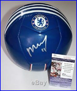 Didier Drogba Signed Chelsea Soccer Ball Nycfc Ivory Coast Autographed +jsa Coa