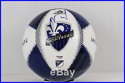 Didier Drogba Signed Montreal Impact MLS Soccer Ball Chelsea EPL PSA COA AB16444