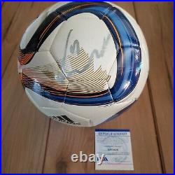 Didier Drogba Signed Soccer ball COA PSA/DNA #AI32576 Autographed