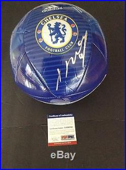 Didier Drogba signed autograph Soccer Ball PSA\DNA Chelsea