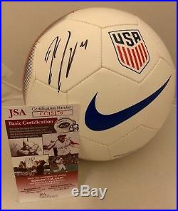 Dom Dwyer signed Team USA Soccer Ball autographed Orlando City SC Dominic JSA
