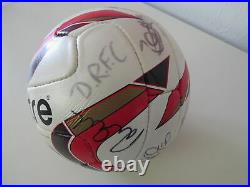 Doncaster Rovers Mitre Match Ball used 2012 squad signed