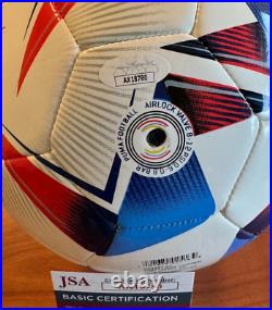 Dorival, Juan, Taffarel Signed Autographed 2024 Puma Copa America Ball Brazil