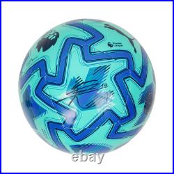 Eberechi Eze Signed Premier League Soccer Ball with Beckett COA