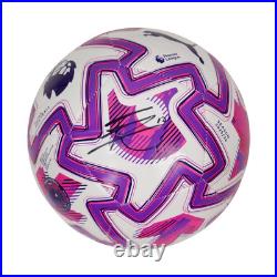 Eberechi Eze Signed Premier League Soccer Ball with Beckett COA