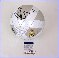 Eden Hazard Real Madrid Belgium Signed Autograph Soccer Ball Futbol PSA/DNA COA