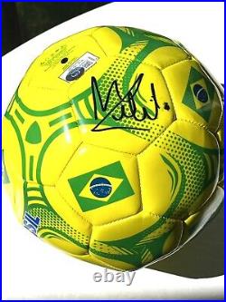 Eder Militao Signed BRASIL Brazil Soccer Ball REAL MADRID Beckett BAS Cert #2