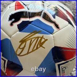 Endrick Moreira Signed 2024 Copa America Soccer Ball With Proof Brazil