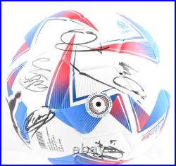 Endrick/Pepe/Rodrygo/J. Gomes/G. Arana Autographed Puma Soccer Ball JSA
