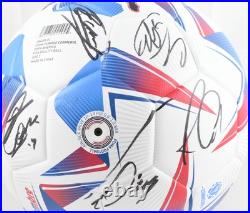Endrick/Pepe/Rodrygo/J. Gomes/G. Arana Autographed Puma Soccer Ball JSA