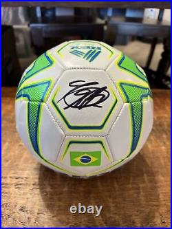 Endrick Signed RBK Elite Soccer Ball JSA Coa Autographed Brazil