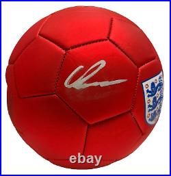 England Cole Palmer Signed Soccer Ball Beckett Witnessed England Cole Palmer Signed Soccer Ball Beckett Witnessed