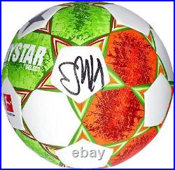 Erling Haaland Bundesliga Autographed Logo Soccer Ball