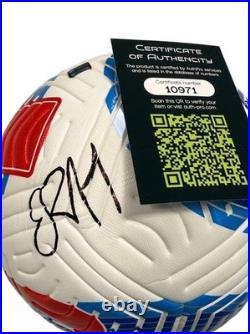 Erling Haaland Hand Signed Ball AUTOGRAPH COA