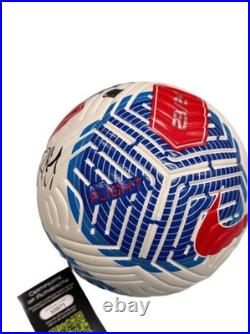 Erling Haaland Hand Signed Ball AUTOGRAPH COA