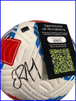 Erling Haaland Hand Signed Ball AUTOGRAPH COA
