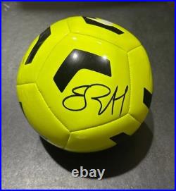 Erling Haaland Manchester City Autographed Nike Soccer Ball With Global COA