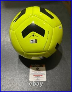Erling Haaland Manchester City Autographed Nike Soccer Ball With Global COA