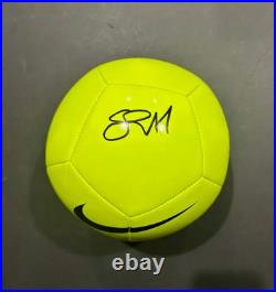 Erling Haaland Manchester City Autographed Nike Soccer Ball coa