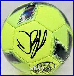 Erling Haaland Manchester City Signed Puma Soccer Ball Beckett Witnessed