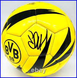 Erling Haaland Signed Borussia Dortmund PUMA Soccer Ball BAS Beckett Witnessed