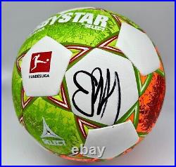 Erling Haaland Signed Borussia Dortmund Soccer Ball BAS Beckett Witnessed