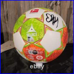 Erling Haaland Signed Borussia Dortmund Soccer Ball BAS Beckett Witnessed