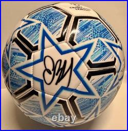 Erling Haaland Signed Champions League Soccer Ball BAS Beckett Witnessed