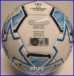 Erling Haaland Signed Champions League Soccer Ball BAS Beckett Witnessed