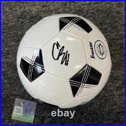 Erling Halaand Hand Signed Soccer Ball Size 4 Manchester #9 Autograph COA