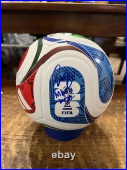 Esmir Bajraktarevic Signed 2026 FIFA World Cup Soccer Ball JSA Coa Bosnia