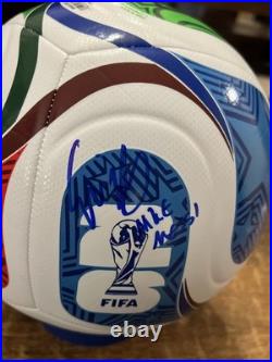 Esmir Bajraktarevic Signed 2026 FIFA World Cup Soccer Ball JSA Coa Bosnia