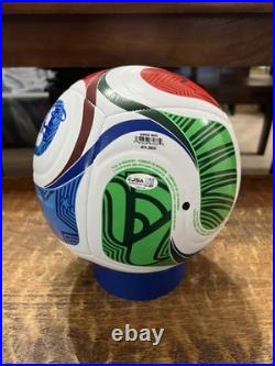 Esmir Bajraktarevic Signed 2026 FIFA World Cup Soccer Ball JSA Coa Bosnia
