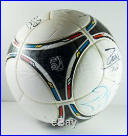 Euro 2012 Autographed Official Match Soccer Ball Adidas Tango 12 Team Mexico