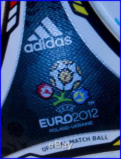 Euro 2012 Autographed Official Match Soccer Ball Adidas Tango 12 Team Mexico